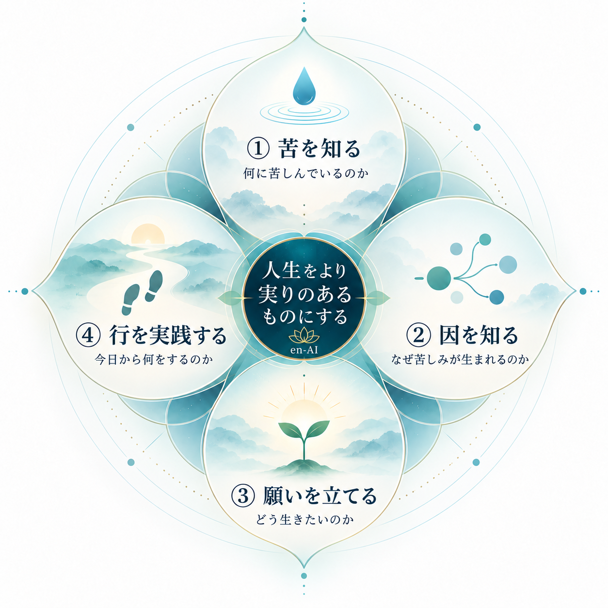 en-AI 人生をより実りのあるものにするための4つの智慧